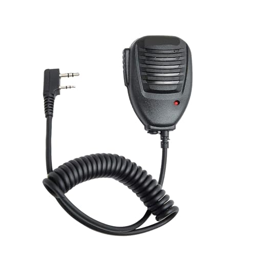 NBCNZCTSAS Passend for BAOFENG Walkie Talkie Mic Lautsprecher Mikrofon Passend for UV-5R Serie BF-888S BF-88E UV-17Pro GPS UV-5RH Passend for Quansheng UV-K5 UV-K5(8) Radio von NBCNZCTSAS