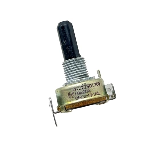1 PC 161 Potentiometer A10K Dreibein mit Halterung Schaftlänge 20mm von NBDUGQ