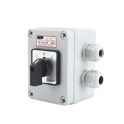 1 Stück SZW26/LW26-20 D303.3 20A 3-poliger kundenspezifischer elektrischer Universal-Nockenumschalter mit wasserdichter und staubdichter Versiegelung von NBDUGQ