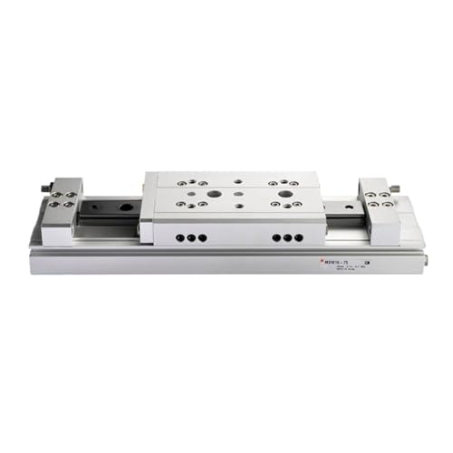 1 stück 8 12 16mm Luftzylinder Air Slide Table Pneumatische Doppeltwirkend Industrie Automatisierung Teile(MXW 12,50) von NBDUGQ