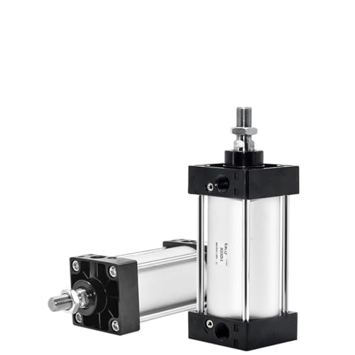 1 stück Luftzylinder 32mm Bohrung Doppeltwirkend Pneumatischer Zylinder hub25-1000mm SC32X25S SC32X50 SC32X100S SC32X500S(SC32X150,-S(with magnetism)) von NBDUGQ