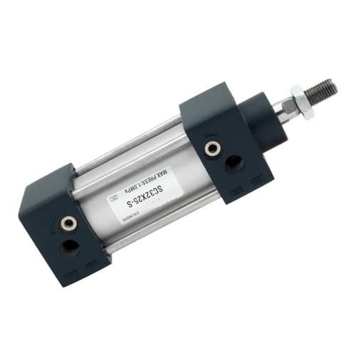 1 stück Luftzylinder 63mm Bohrung Doppeltwirkend Pneumatischer Zylinder hub25-1000mm SC63X200 SC63X500S SC63X800 SC63X25(SC63X150,Nil (no magnetism)) von NBDUGQ
