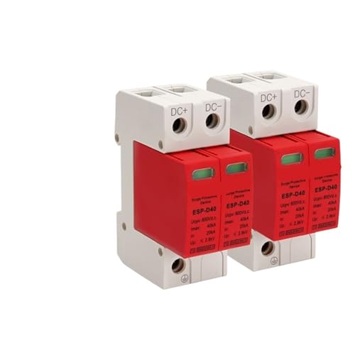 1pc ESP-04 2P Solar Photovoltaik Niederspannungsschiene 600V-1000V 20KA-40KA Überspannungsschutzgerät Ableiter(3P 20-40KA 1000V) von NBDUGQ