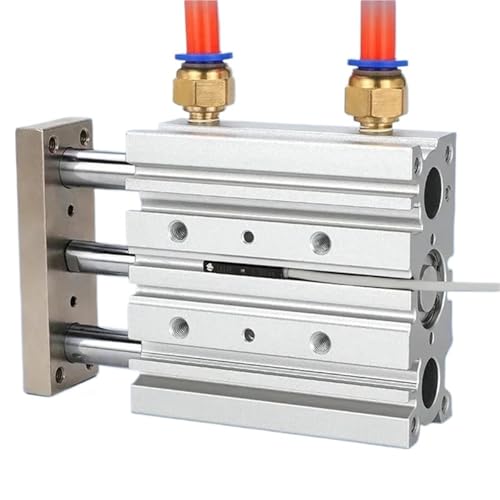 1pc Pneumatische Kompakte Guide Zylinder MGPM25 MGPM32 MGPM40 MGPM50 MGPM63 MGPM80 Hub 10mm-300mm(200mm Stroke,MGPM20) von NBDUGQ
