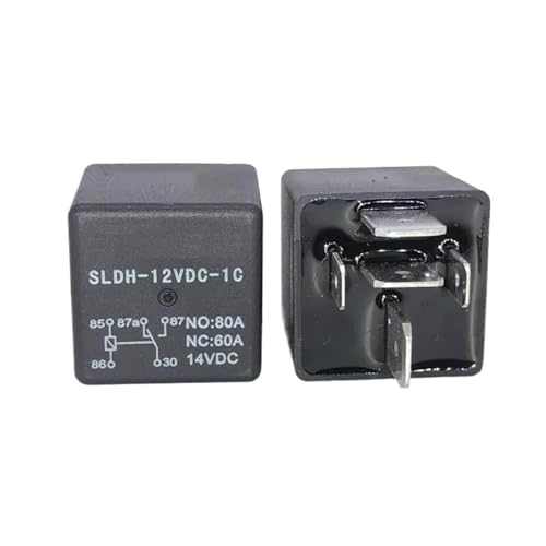 2 Teile/los SLDH Serie 12V 24V Relais 5Pin 60A 14VDC Automobil relais PCB Typ SLDH-12VDC-1C SLDH-24VDC-1C(SLDH-24VDC-1C) von NBDUGQ