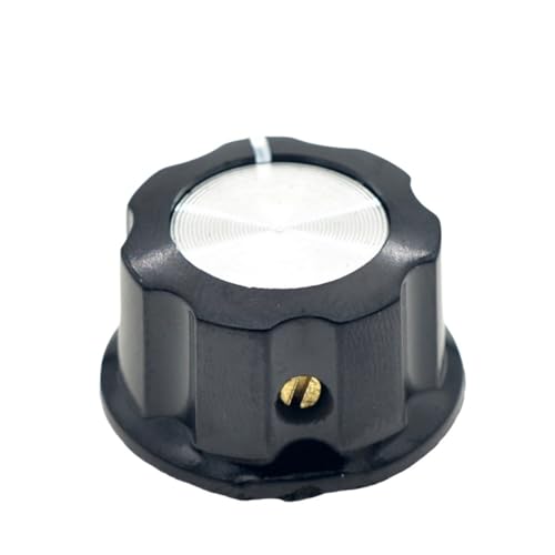 5-teiliges Potentiometerknopf-Kit for Loch 6 mm Durchmesser MF-A01 MF-A02 MF-A03 MF-A04 MF-A05 Drehschalterknöpfe Kappen(A05 45mm) von NBDUGQ