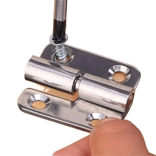 Abnehmbares Scharnier, Gleitgelenk, abnehmbares Schwenkscharnier, Türverbinder, robustes Scharnier for Schubladenschränke(1.5 inches-12Set) von NBDUGQ