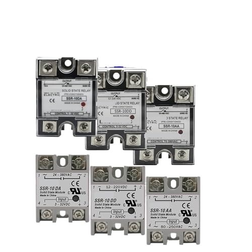 SSR-25DA SSR-40DA SSR-40AA SSR-40DD SSR 10A 25A 40A 60A 80A 100A DD DA AA Solid State Relais Modul(AA,70R_120A) von NBDUGQ