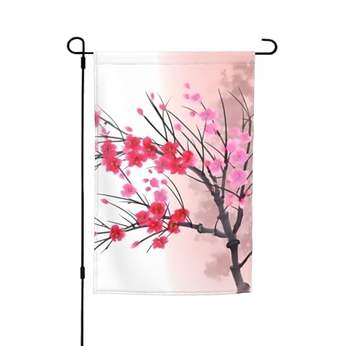 Kirschblüten Baum Gartenflagge 30,5 x 45,7 cm Frühling Sommer Herbst Winter saisonale Flaggen doppelseitige Urlaubsflaggen Banner Outdoor Indoor Hofflagge für Heimdekorationen Kirschblüten Baum Gartenflagge 30,5 x 45,7 cm Frühling Sommer Herbst Winter saisonale Flaggen doppelseitige Urlaubsflaggen Banner Outdoor Indoor Hofflagge für Heimdekorationen von NBSKSDLK