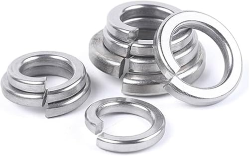 304 316 Edelstahl Feder Federscheibe Elastische Dichtungen(304 Stainless Steel,M2 (100pcs)) von NBVACPL