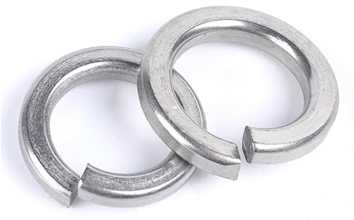 304 316 Edelstahl Feder Federscheibe Elastische Dichtungen(316 Stainless Steel,M22 (2pcs)) von NBVACPL