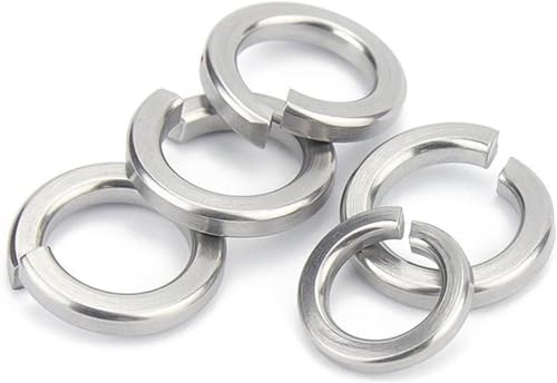 Feder-Split-Lock-Unterlegscheibe, elastische Dichtung(100pcs,M2) von NBVACPL
