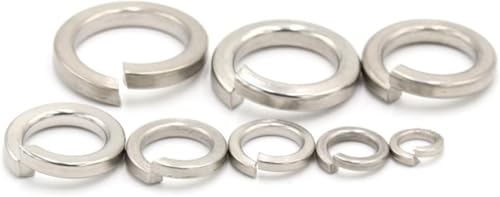 Feder-Split-Lock-Unterlegscheibe, elastische Dichtung(50pcs,M3) von NBVACPL
