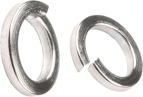 Federscheibe aus Edelstahl, geteilte Dichtung, elastische Dichtung(304 Stainless Steel,M3 (100pcs)) von NBVACPL