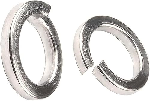 Federscheibe aus Edelstahl, geteilte Dichtung, elastische Dichtung(304 Stainless Steel,M5 (100pcs)) von NBVACPL