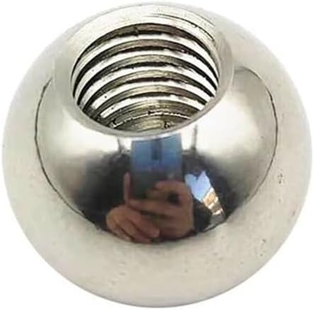 Kugellager, Präzisionskugeln aus Edelstahl 1Pcs Thread Half Hole Metric Stainless Steel, Drilling Balls,Smooth Ball Bead(30mmxM3) von NBVACPL