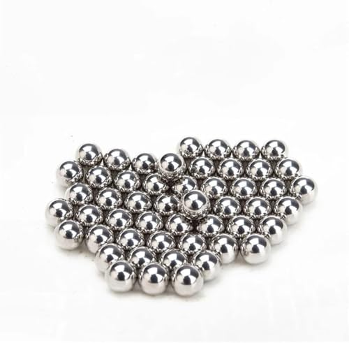 Kugellager, Präzisionskugeln aus Edelstahl Solid 304 Stainless Steel Ball,Bearing Balls,Smooth Ball(5pcs,3.5mm) von NBVACPL