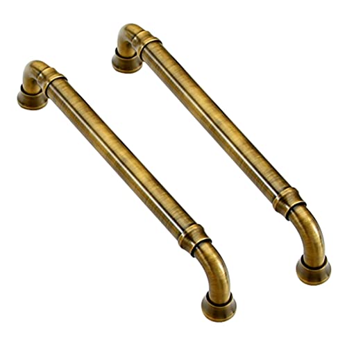 NBVACPL 2er-Pack goldene Schrankgriffe, Möbelgriffe aus massivem Messing, T-Griffe for Küchenschranktüren, Schubladengriffe for Schlafzimmer und Badezimmer (Gold, 128 mm/5 Zoll)(Brown,320mm/12.5in) NBVACPL 2er-Pack goldene Schrankgriffe, Möbelgriffe aus massivem Messing, T-Griffe for Küchenschranktüren, Schubladengriffe for Schlafzimmer und Badezimmer (Gold, 128 mm/5 Zoll)(Brown,320mm/12.5in) von NBVACPL