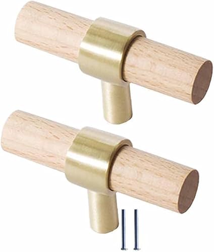 NBVACPL Messing-Schrankgriffe, Beschläge für Schubladenknö Buche Schrankgriff, Schubladengriff Messing Türgriff Hardware Pull NBVACPL Messing-Schrankgriffe, Beschläge für Schubladenknö Buche Schrankgriff, Schubladengriff Messing Türgriff Hardware Pull von NBVACPL