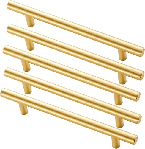 NBVACPL Messing-Schrankgriffe, Beschläge für Schubladenknö Space Aluminium Griff, Schrankknöpfe, Schubladengriff von NBVACPL
