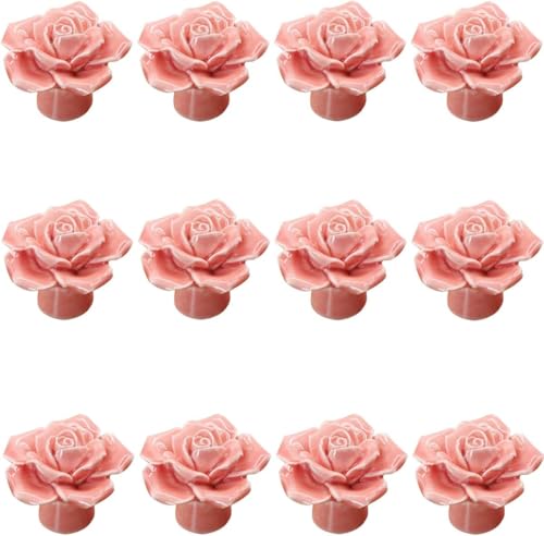 NBVACPL Schubladengriffe, Schrankgriffe, Schubladengriffe Keramik Blumenknopf, Schubladenkommode Türschrankgriff NBVACPL Schubladengriffe, Schrankgriffe, Schubladengriffe Keramik Blumenknopf, Schubladenkommode Türschrankgriff von NBVACPL