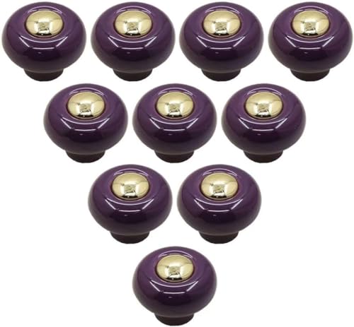 NBVACPL Schubladengriffe, Schrankgriffe, Schubladengriffe Keramik-Türknöpfe, Kleiderschrankgriffe, Küchenschrankknöpfe, Möbeltürknöpfe von NBVACPL