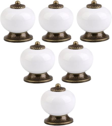 NBVACPL Schubladengriffe, Schrankgriffe, Schubladengriffe Keramikknöpfe, Küchenmöbelgriffe, Schubladenschrank-Küchentürgriffe von NBVACPL