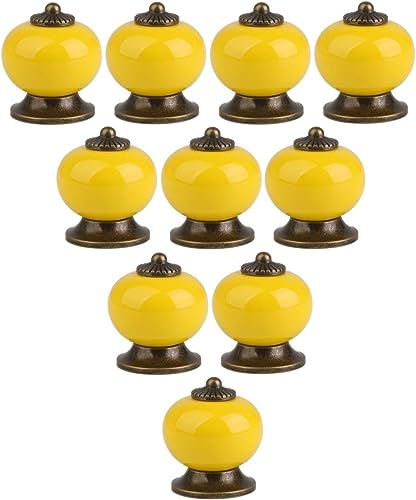 NBVACPL Schubladengriffe, Schrankgriffe, Schubladengriffe Küchengriff Schubladenknöpfe Keramik Türschränke Schrank Hardware Griffe NBVACPL Schubladengriffe, Schrankgriffe, Schubladengriffe Küchengriff Schubladenknöpfe Keramik Türschränke Schrank Hardware Griffe von NBVACPL