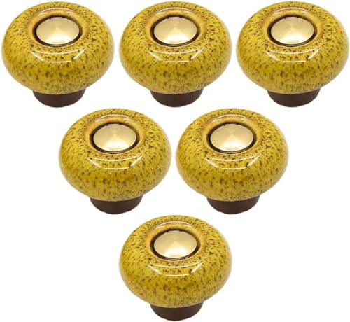 NBVACPL Schubladengriffe, Schrankgriffe, Schubladengriffe Möbelgriff, Schranktürknöpfe Keramik Schrank Schublade Kleiderschrank Türgriff von NBVACPL