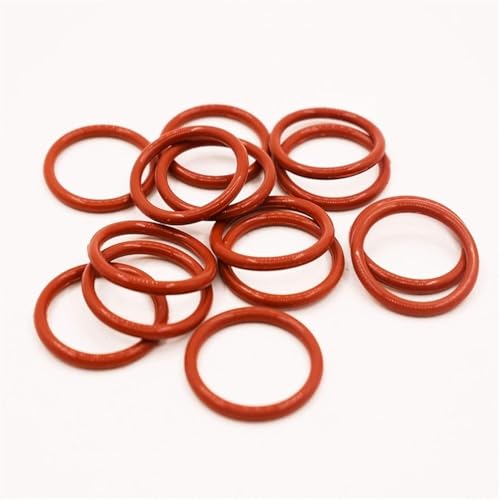 O-Ring-Dichtungsscheibe, O-förmige Ringe, Dichtungen, Silikonkautschuk,(OD 110mm 5pcs) von NBVACPL