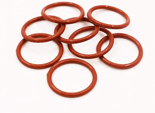 O-Ring-Dichtungsscheibe, O-förmige Ringe, Dichtungen, Silikonkautschuk,(OD 90mm 10pcs) von NBVACPL
