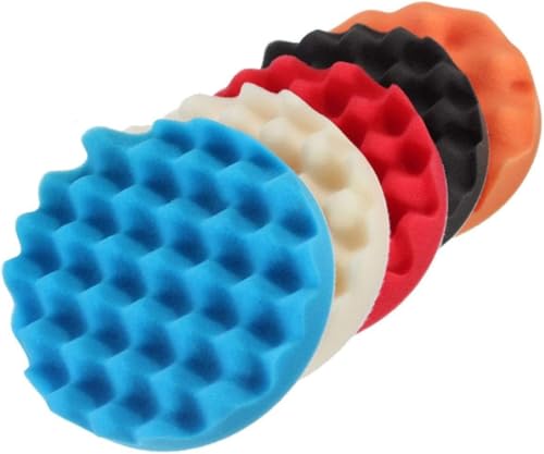 Polierpads, Polierpad, Polierpads, Autopolierer, Schwammpuffer, Polierschaum-Polierpad-Set, Polieren von NBVACPL