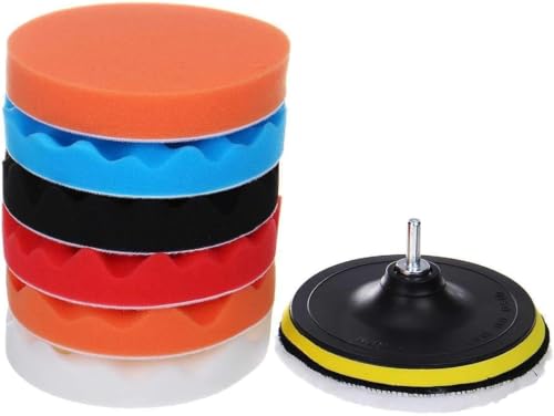 Polierpads, Polierpad, Polierpads, Autopolitur, Polierschaumschwamm, Auto-Schönheitspolierer(6 inches) von NBVACPL