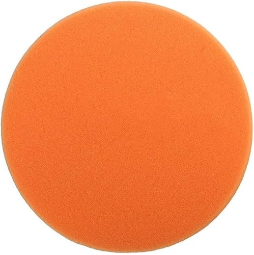 Polierpads, Polierpad, Polierpads, Orangefarbenes, weiches, flaches Schwamm-Puffer-Polierpad-Kit, for Auto-Autopolierer von NBVACPL