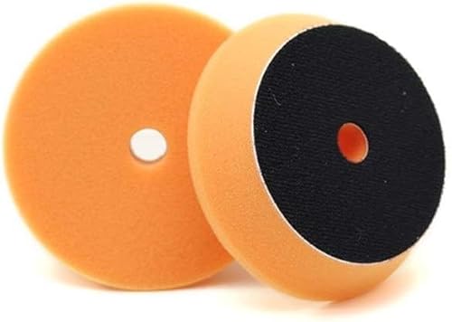 Polierpads, Polierpad, Polierpads, Polierschwamm-Pad for Autos, Auto-Polierpad-Set,(Orange 2pcs One Pack) von NBVACPL