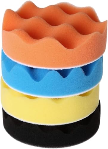 Polierpads, Polierpad, Polierpads, Polierschwamm for Autos, Polierschwamm,(4inch) von NBVACPL