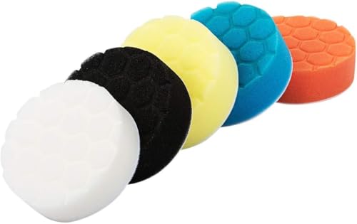 Polierpads, Polierpad, Polierpads, Polierschwammscheibe, Polierschwamm, Polierpad, Handwerkzeug-Set, Auto-Polierwachs,(7 Inches) von NBVACPL