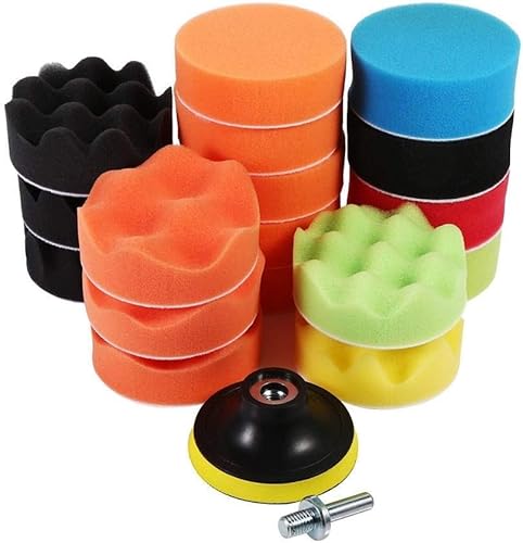 Polierpads, Polierpad, Polierpads, Schwamm-Polierpad-Set, for Wachsen von Autopolierern von NBVACPL