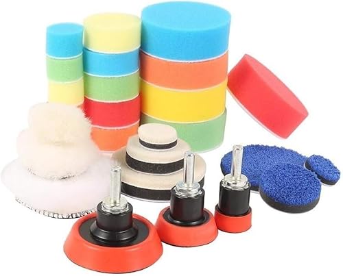 Polierpads, Polierpads, Auto-Schaum-Bohrer-Polierpad-Kit, Schwamm-Set-Kit von NBVACPL