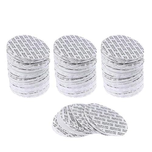 NBVGVGGT 200 Stück Selbstklebende, druckempfindliche Dichtungskappe aus Schaumstoff für Kosmetikdosen, Flaschen, Töpfe, 20 mm – 82 mm – 51 mm, 200 Stück von NBVGVGGT