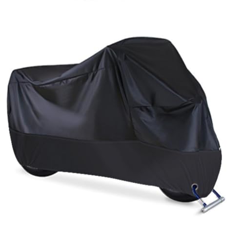 NBWBE Motorrad Abdeckplane für Yamaha XT 1200 Z Super Ténéré, Motorradplane, Langlebig Motorradabdeckung, Atmungsaktiv Outdoor Zubehör,A/Black von NBWBE