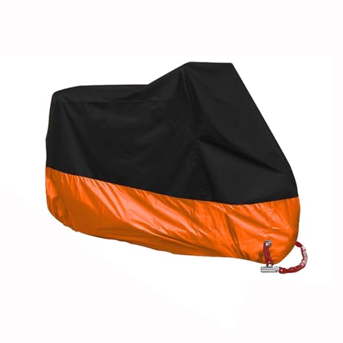 NBWBE Motorrad Abdeckplane für Yamaha XT 600 Z Ténéré, Motorradplane, Langlebig Motorradabdeckung, Atmungsaktiv Outdoor Zubehör,A/Black Orange NBWBE Motorrad Abdeckplane für Yamaha XT 600 Z Ténéré, Motorradplane, Langlebig Motorradabdeckung, Atmungsaktiv Outdoor Zubehör,A/Black Orange von NBWBE