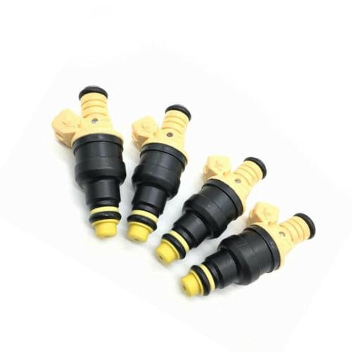 4PCS -Kraftstoffinjektordüse kompatibel mit K75 K1 K100RS K1100LT K1100RS K1200GT K1200LT K1200RS FITS TEIL -NUMPER 0280150210 13641460450 13641284408 von NBpsfpCqa