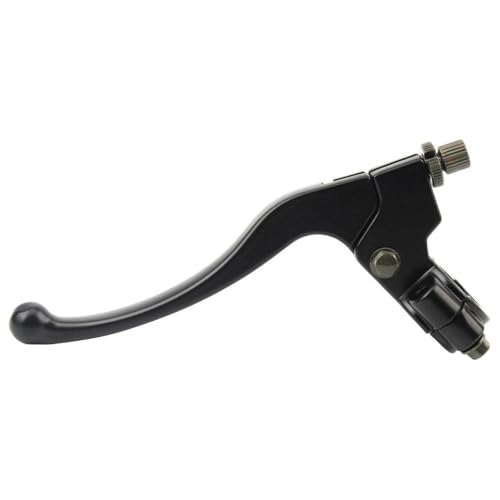 NBpsfpCqa 22 mm universelles Motorrad linker Lenkerladelbremskupplung Hebel handhaben mit 50-140 ccm Motocross und den meisten Fahrradmodellen kompatibel(Schwarz) von NBpsfpCqa