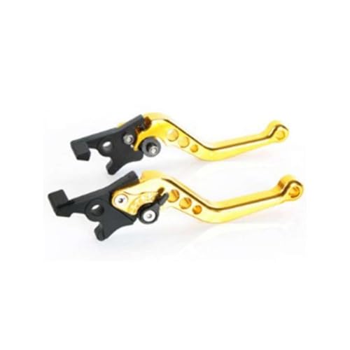 NBpsfpCqa Einstellbarer CNC -Motorradbremshebel zwei mit Elektrofahrrädern kompatibel und mit Elektrofahrrädern und(Gold) von NBpsfpCqa