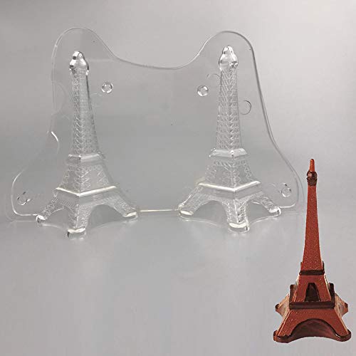 Eiffelturm-förmige Schokoladenform – Eiffelturm-Modellier-Backform – Eiffelturm-förmige Kuchendekorationsform – 1 Stück von NC