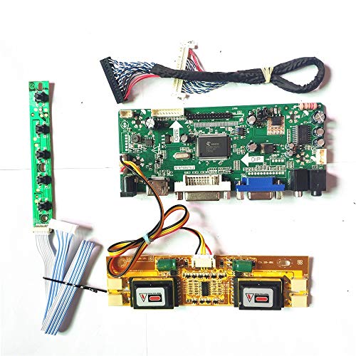 Für M190Z1-L01/L03 LCD-Monitor-Panel HDMI + VGA + DVI M.NT68676 Display Controller Drive Card CCFL LVDS 30Pin 19 Zoll 1680 * 1050 DIY Kit (M190Z1-L03) von NC