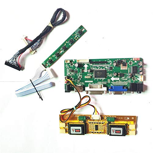 Für MT190AW01 V.0 V.1 V.3 48.3 cm 1440 * 900 MNT68676 Screen Controller Drive Board CCFL LVDS 30Pin LCD Monitor Panel HDMI DVI VGA Kit (MT190AW01 V.1) von NC