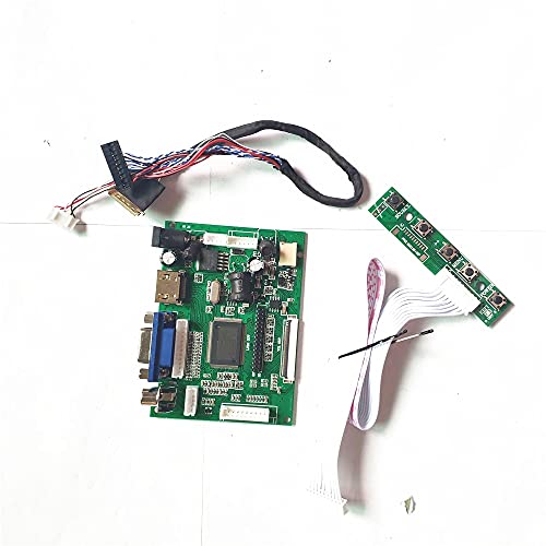 Passend für LTN156AT23-801/B01/C01/W01 LCD 15,6 1366 x 768 2AV HDMI-kompatibles VGA-Kabel, 40-polig, LVDS LED-Controller (LTN156AT23-B01) von N\C