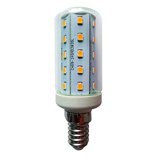 NCC-Licht LED Leuchtmittel T30 Röhre 4W E14 Corn 3000K warmweiß 360° von NCC-Licht